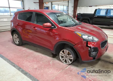 2018 Kia Sportage Lx from USA, damaged, VIN KNDPMCAC7J7449374